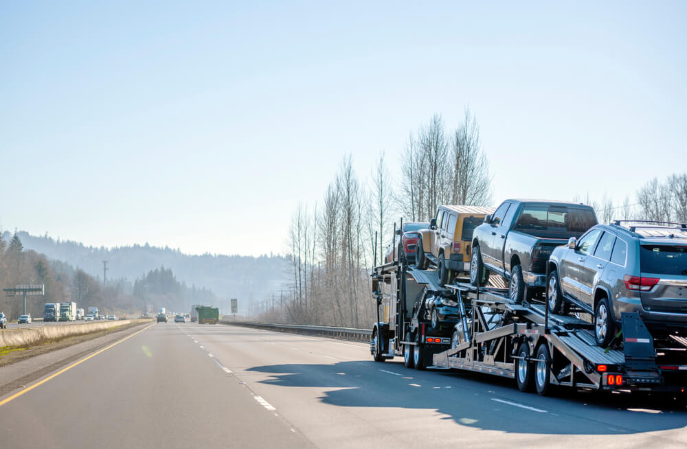 Open Trailer Car Shipping